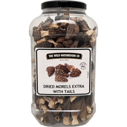 Dried Morels Extra With Stem   乾羊肚菌  Borde