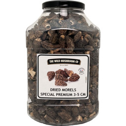 Dried Morels Premium 3-5 Cm No Stem   特選乾羊肚菌 (去菌柄, 35厘米)  Borde