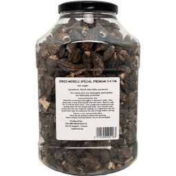 Dried Morels Industry 60% Heads 40% Stem   乾羊肚菌 (60%菌蓋 40%菌柄)  Borde