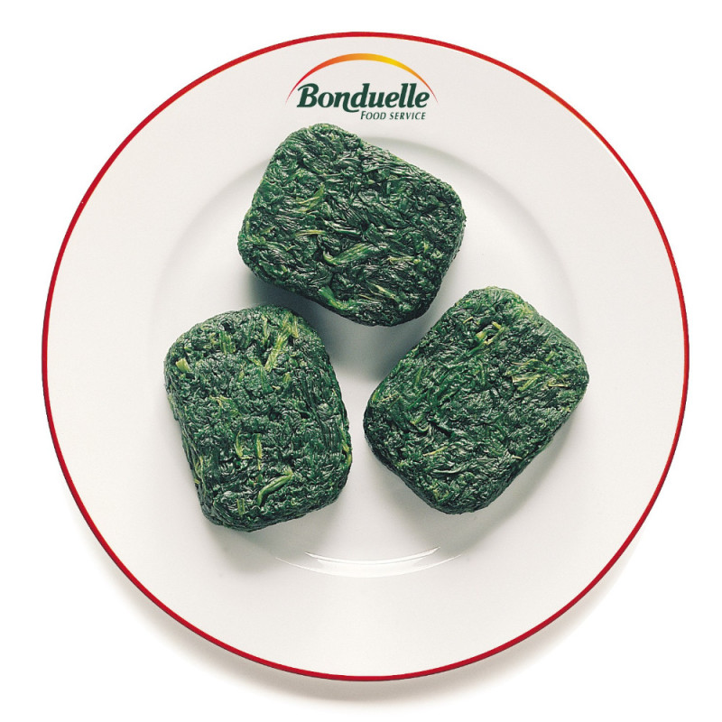 Frozen Leaf Spinach Steak  菠菜葉餅  Bonduelle