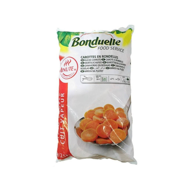 Frozen Sliced Carrots   急凍蘿蔔片  Bonduelle