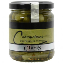 Cornichons In Vinegar (Gherkins) In Glass  法國酸小黃瓜  Clovis