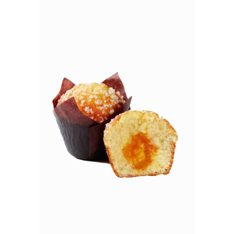 Frozen Mini Muffin Apricot Top Sugar Chips    迷你糖霜面杏桃味鬆餅  Delifrance