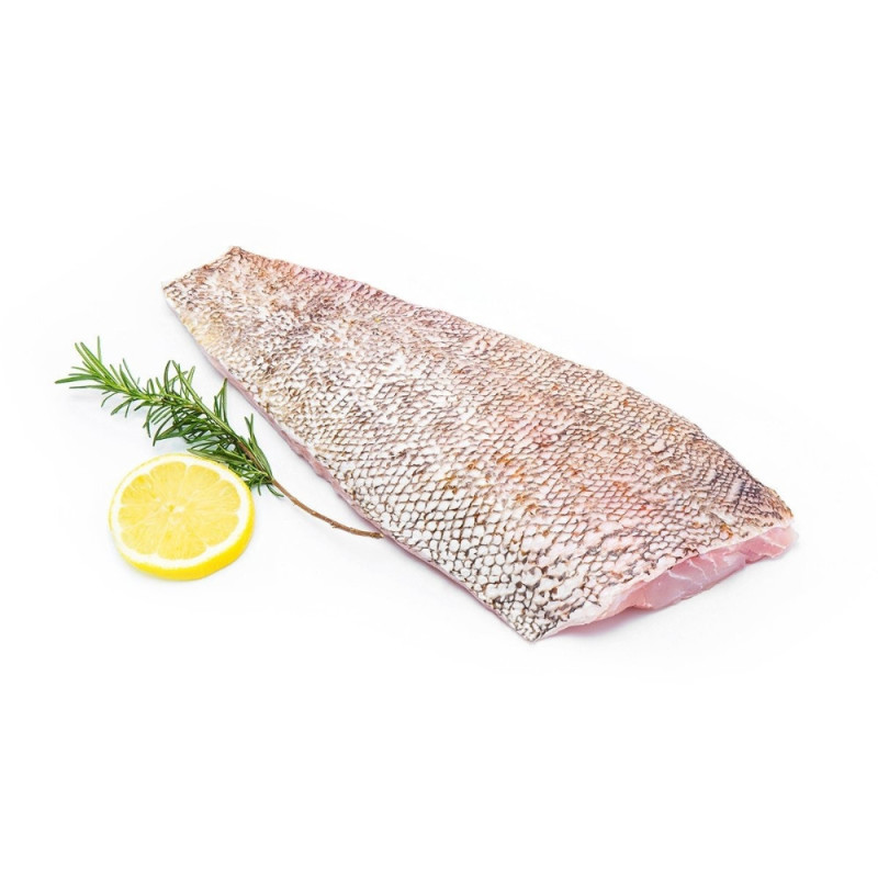 Frozen Iqf Grouper Fillet Portions Skinon    急凍帶皮石斑魚柳  Demarne