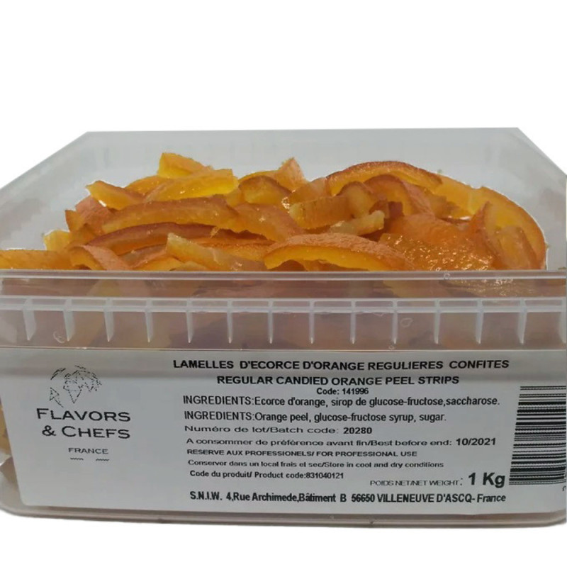 Candied Orange Peels   蜜餞檸橙皮條  Flavors & Chefs