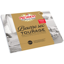 Frozen Tourage Butter Sheet 84%  Unsalted   總統牌84%淡牛油片  President