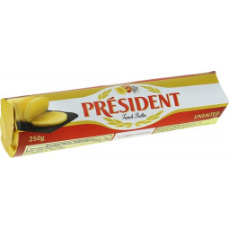 Chilled Butter Roll  Unsalted   法國總統牌鮮牛油卷  President