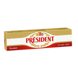 Chilled Butter Finger  Unsalted   法國總統牌鮮牛油手指  President