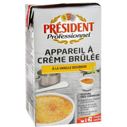 Chilled Creme Brulee Bourbon  焦糖布丁  President
