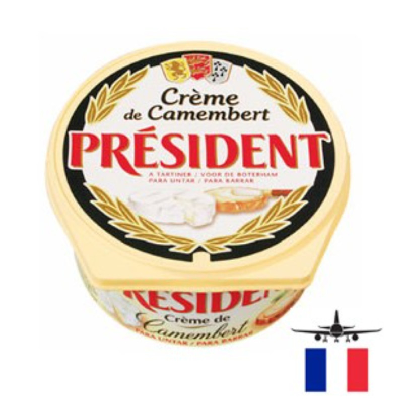 Chilled Cheese  Cream Of Camembert  (Plastic Cup)  法國總統牌金文畢芝士醬  President