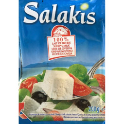 Chilled Salakis Sheep Milk Cheese (Feta)   法國總統牌綿羊菲達芝士  President