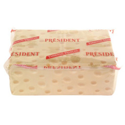 Chilled Cheese  Emmenthal Block   法國總統牌艾民頓芝士件  President