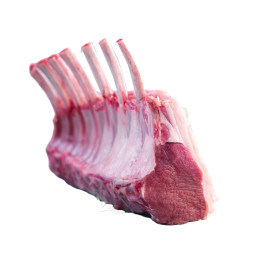 Rack, French Trimmed, No Back Bone  Milk Fed Baby Lamb  Axuria