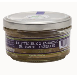 Chilled Rillettes Aux Deux Saumons Au Piment D'Espelette   法國艾斯佩雷產地辣椒三文魚肉醬  Onake