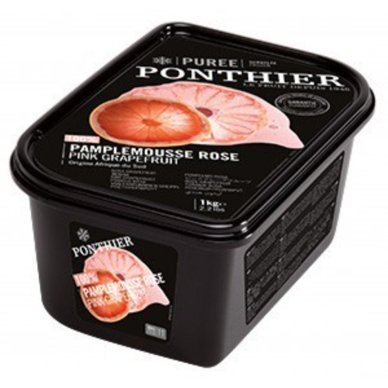 Frozen Pink Grapefruit Puree 100%   急凍粉紅西柚果茸  Ponthier