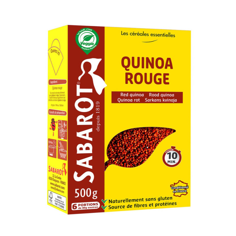 Red Quinoa   法國紅藜麥  Sabarot