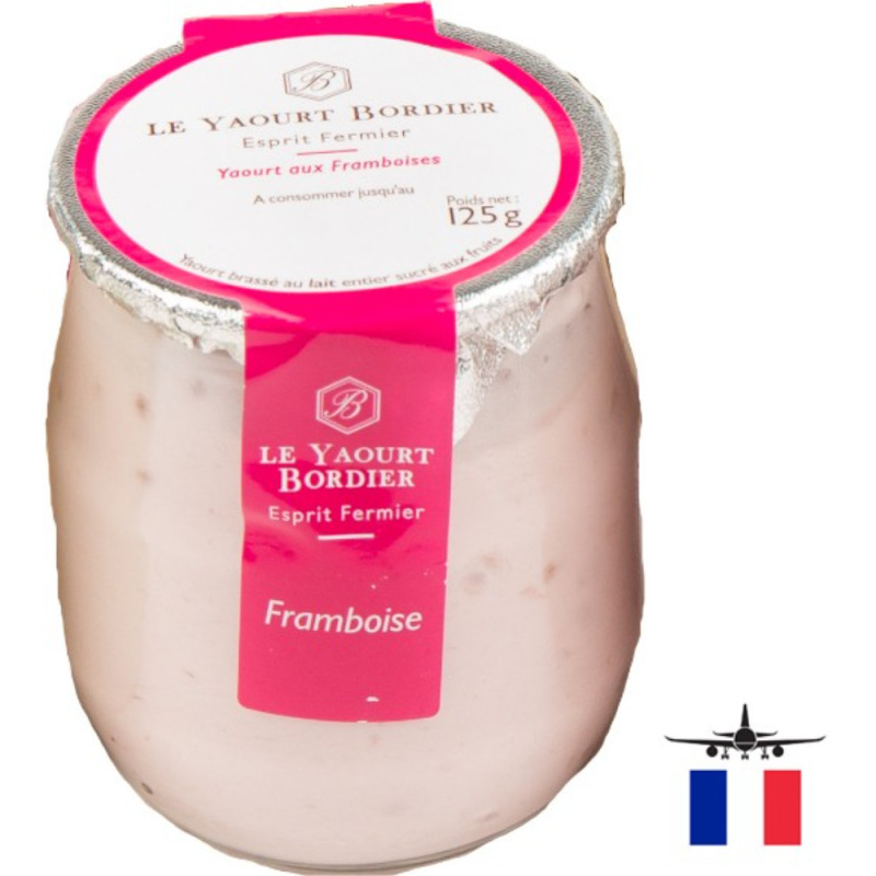 Chilled Bordier  Raspberries Yogurt  Ref  87836  法國波廸爾紅桑子乳酪  Bordier