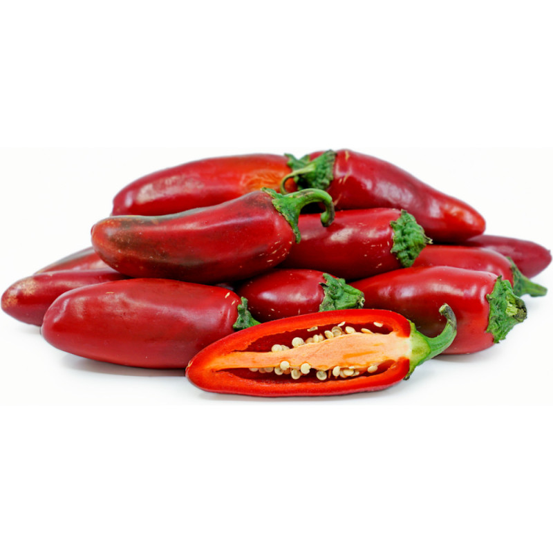 Red Jalapeño Peppers