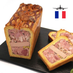 Chilled Pate En Croute Guinea Fowl  With Morels & Black Mushroom 黑菇羊肚菌鵪鶉肉餡餅  Le Delas