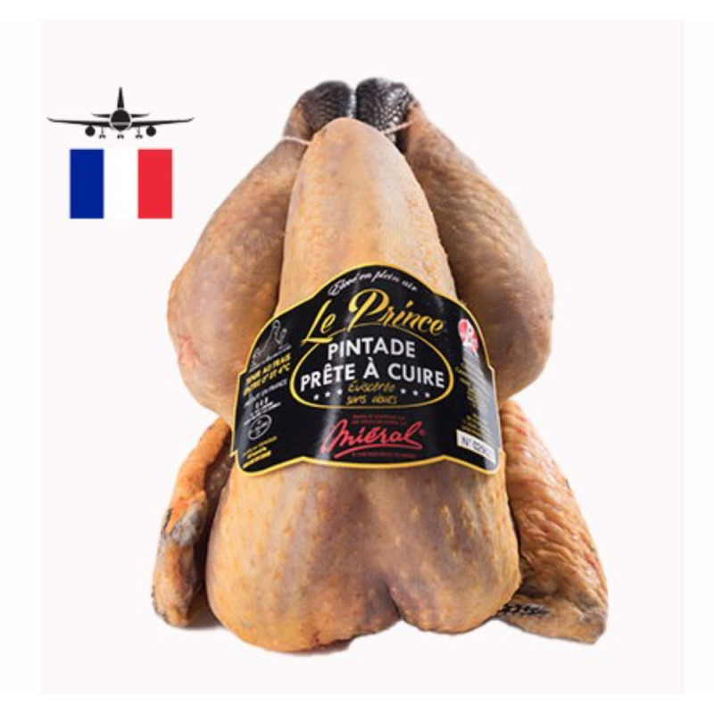 Chilled Free Range Guinea Fowl "Le Prince" Label Rouge O/R 法國東貝紅牌珍珠雞(去內臟)  Mieral