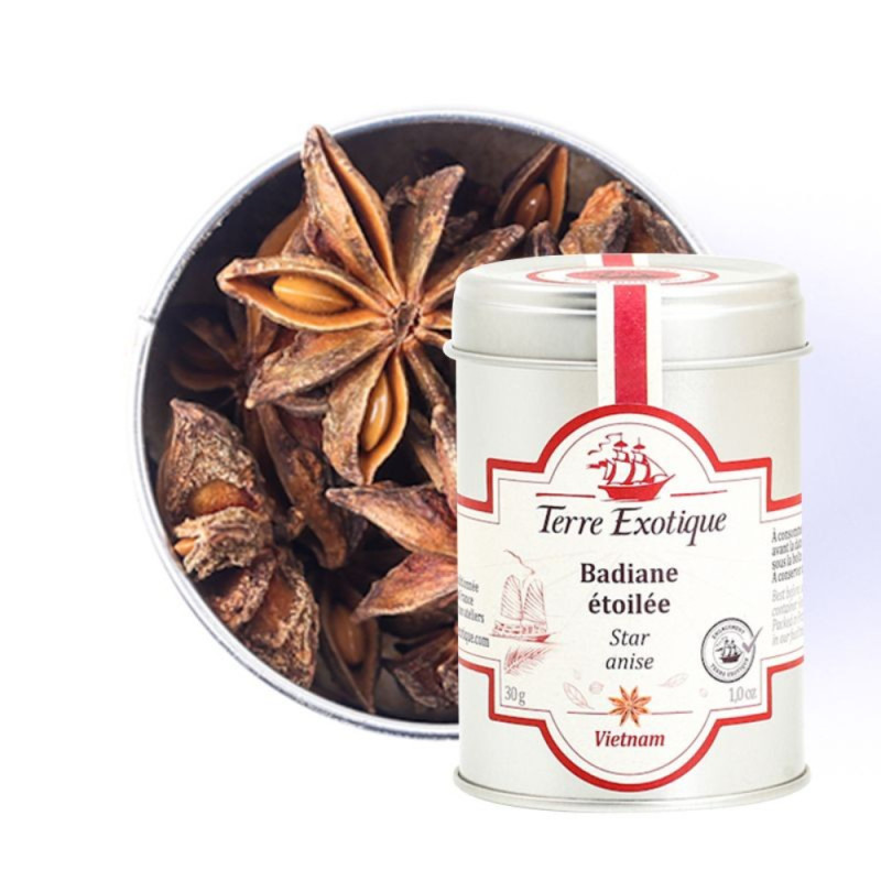 Star Anise , Ref    八角茴香  Terre Exotique