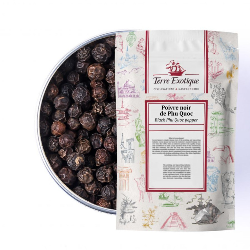 Black Phu Quoc Pepper  越南富國島辣椒  Terre Exotique