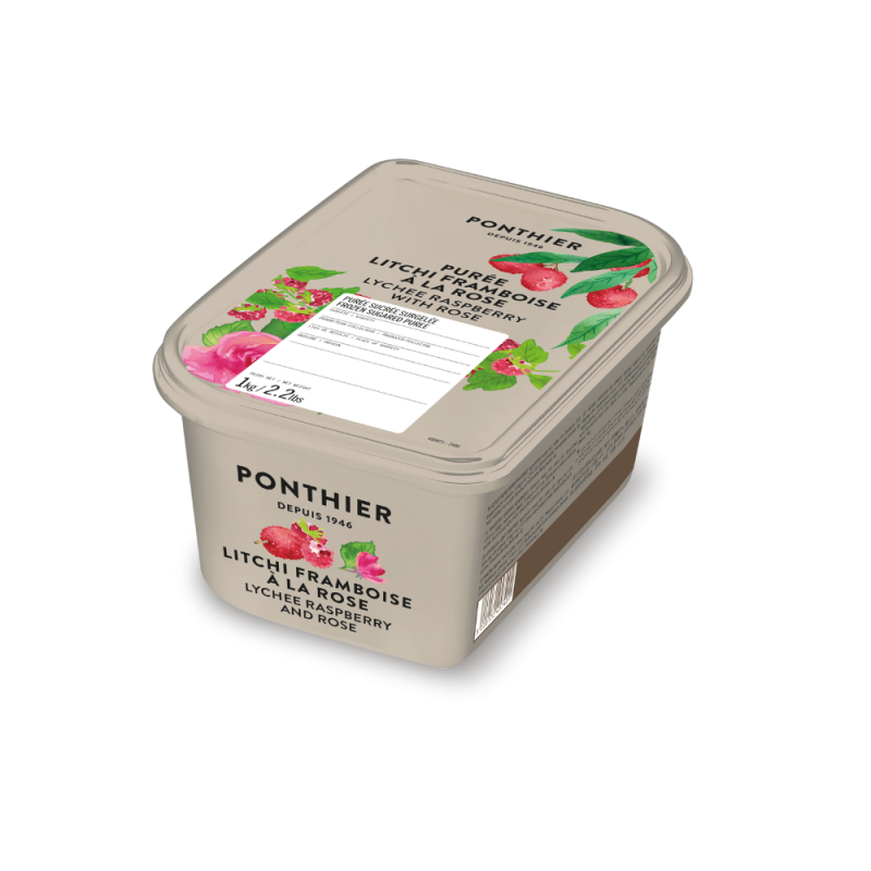 Frozen Lychee Raspberry Rose Puree ??????????? Ponthier Frozen Lychee Raspberry Rose Puree ??????????? Ponthier