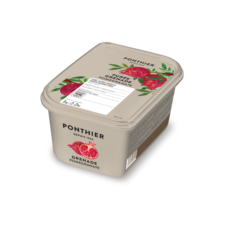 Frozen Pomegranate Puree 10% Sugar ?????? Ponthier Frozen Pomegranate Puree 10% Sugar ?????? Ponthier