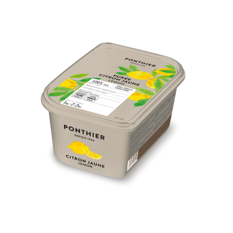 Frozen Lemon Puree 100% ?????? Ponthier Frozen Lemon Puree 100% ?????? Ponthier