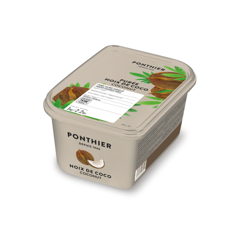 Frozen Coconut Puree 10% Sugar 急凍椰子果茸 Ponthier Frozen Coconut Puree 10% Sugar 急凍椰子果茸 Ponthier