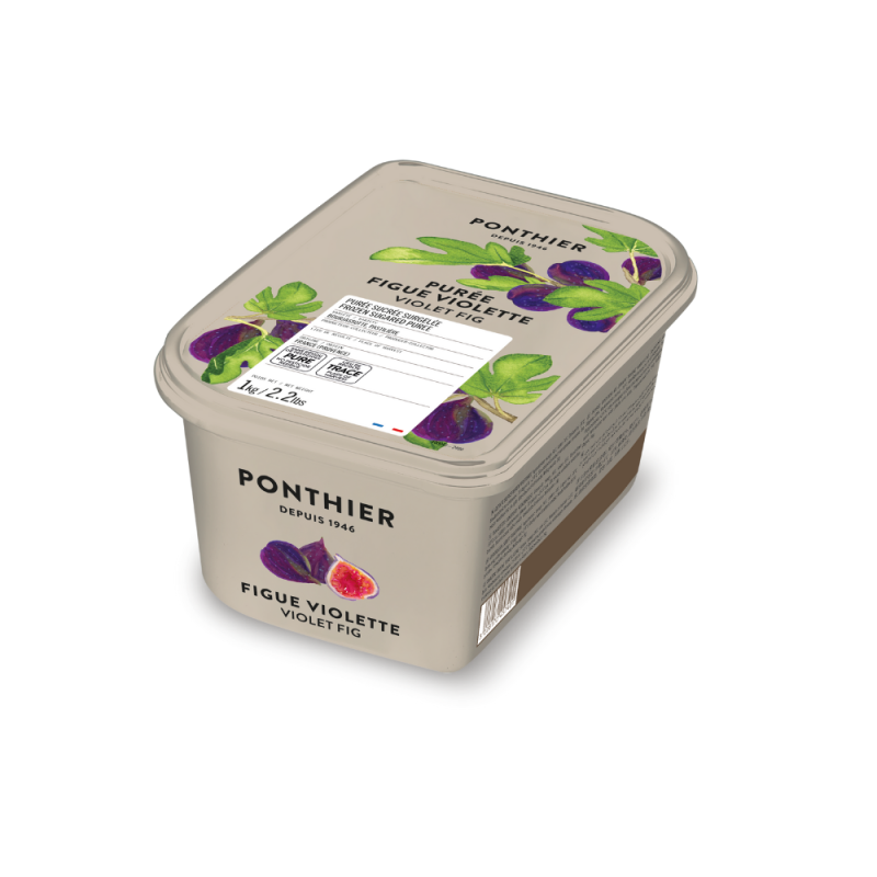 Frozen Violet Fig Puree 10% Sugar ???????? Ponthier Frozen Violet Fig Puree 10% Sugar ???????? Ponthier