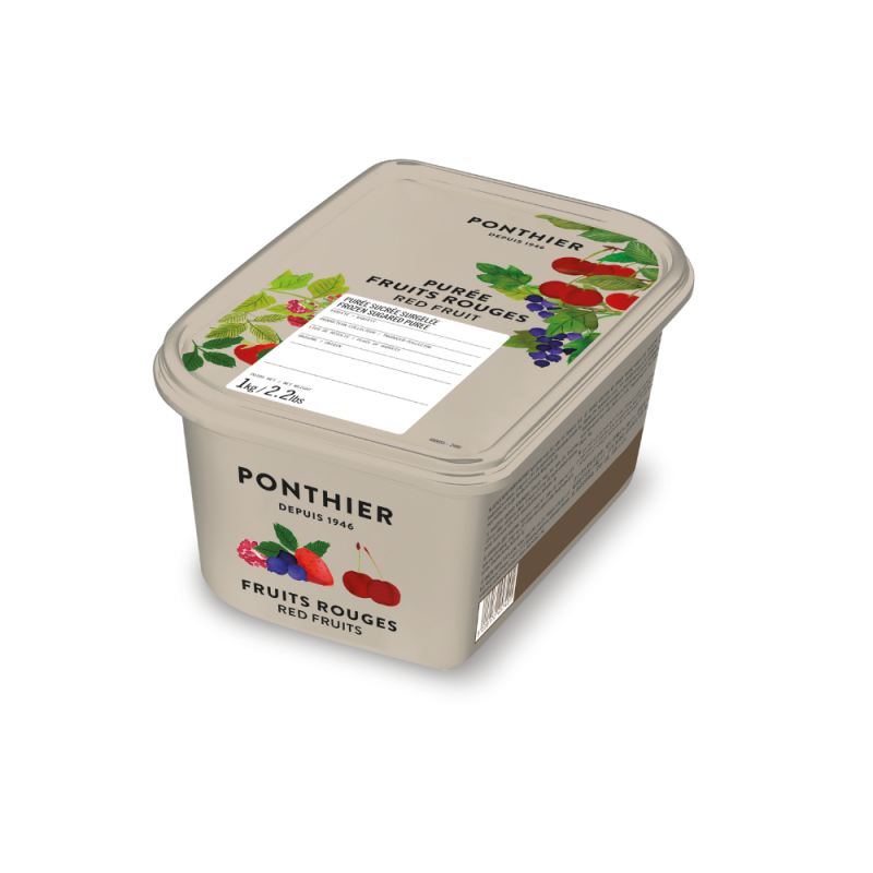Frozen Red Fruits Puree 10% Sugar ?????? Ponthier Frozen Red Fruits Puree 10% Sugar ?????? Ponthier