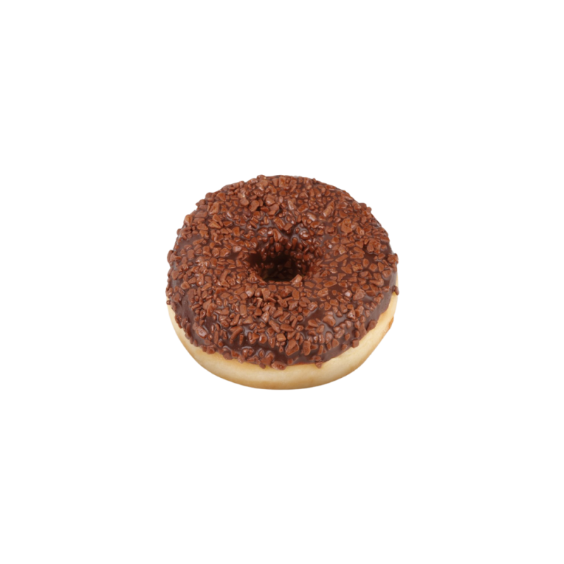 Frozen Donut Ring Topping Glazed Chocolate    朱古力醬面冬甩圈  Delifrance
