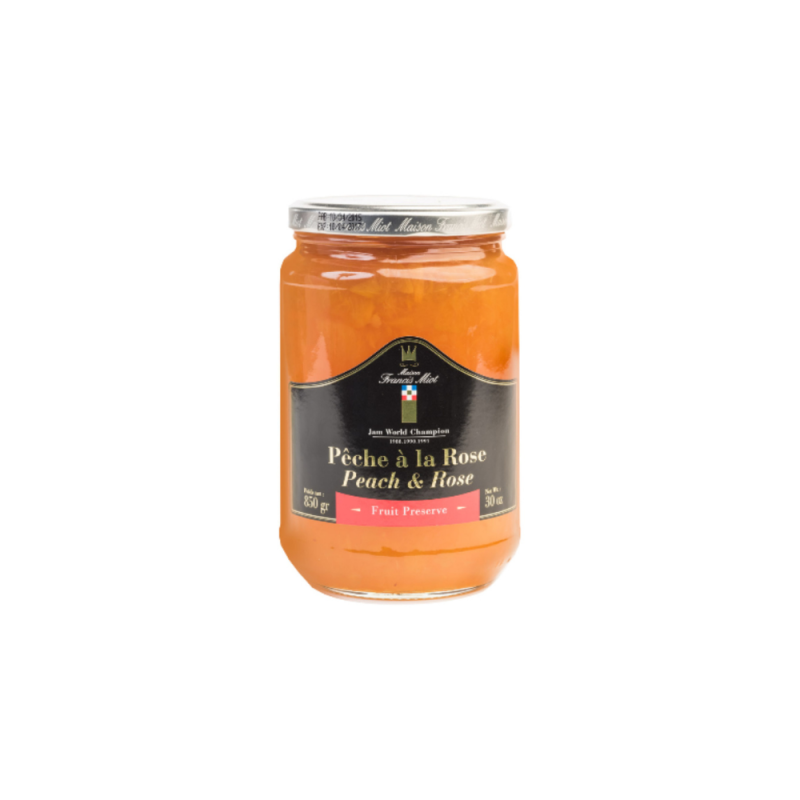 Peach & Rose Jam   玫瑰桃子鮮果醬  Maison Francis Miot