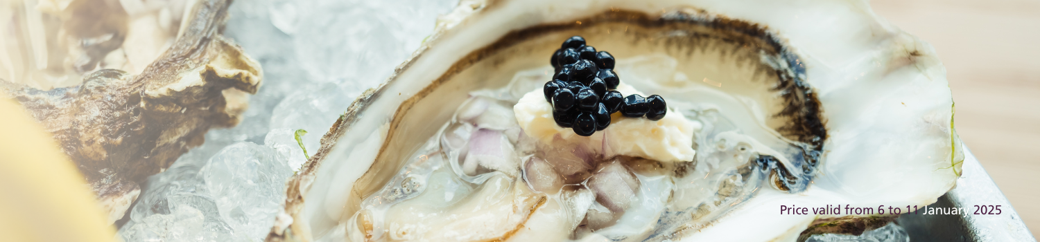 Indulge in ocean-fresh oysters